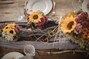 Herbstlicher Tisch